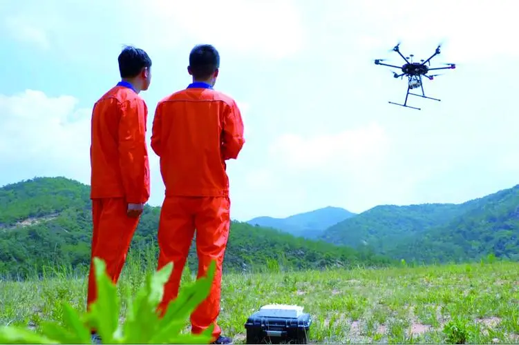 磐石无人机倾斜摄影巡检拍摄